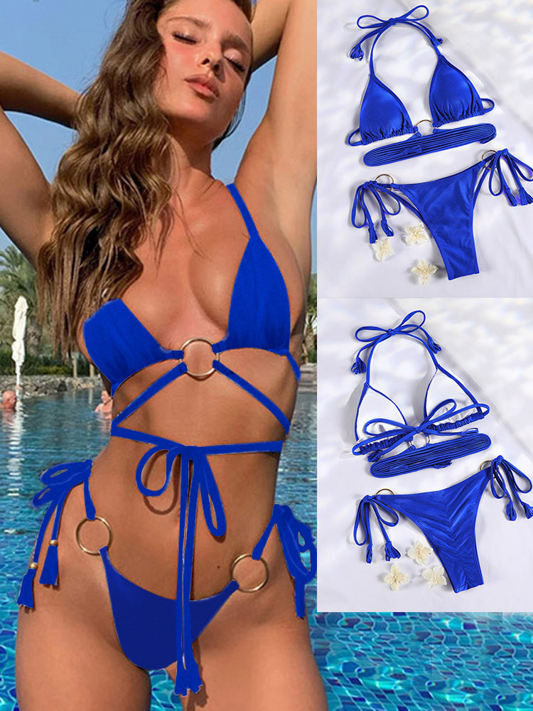 Triangle Double-Sided Bikini Set