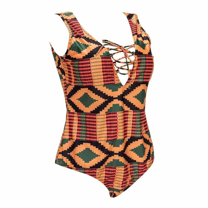 Cross Border Brazilian Style One-Piece Swimsuit