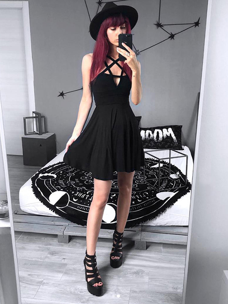 Enigmatic Eclipsia Gothic Dress